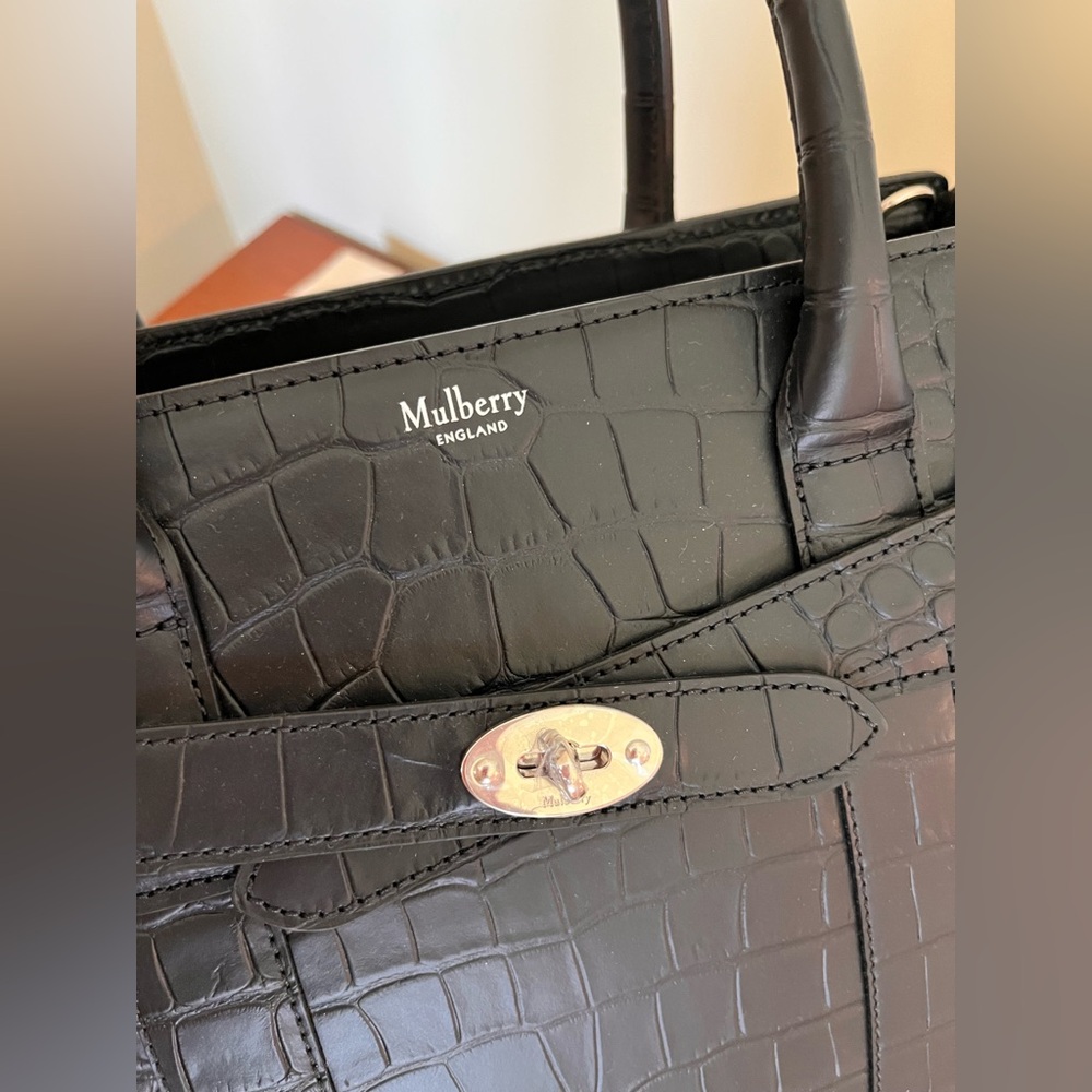 Mulberry Small Zipped Bayswater NEW - Picture 6 of 9